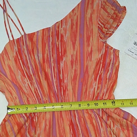 NWT Free People Asymmetrical Summer Midi Dress ( Non slip ) - Picture 4 of 8